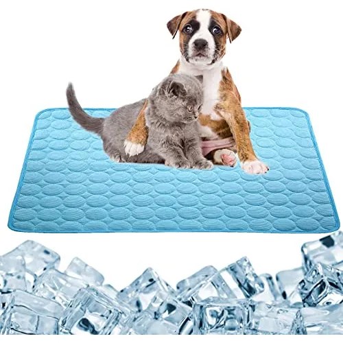 Dog Cooling Mat Large Cooling Pad Summer Pet Bed For Do... Envío gratis