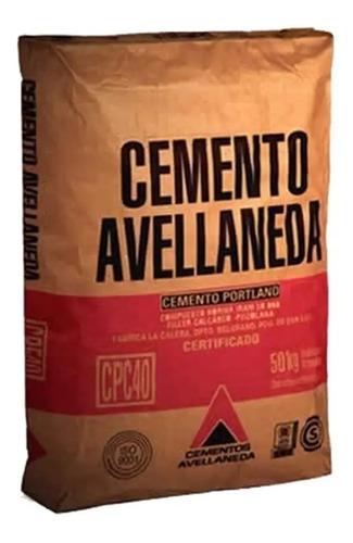 Cemento Avellaneda 50Kg - Zona Sur - Corralon Materiales | Mercadolibre