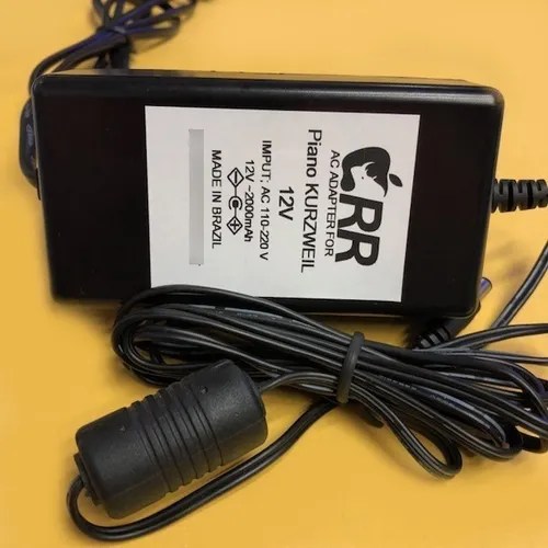 Fonte Carregador 12v Para Piano Kurzweil Sp76 Sp88 Sp88x * Frete grátis