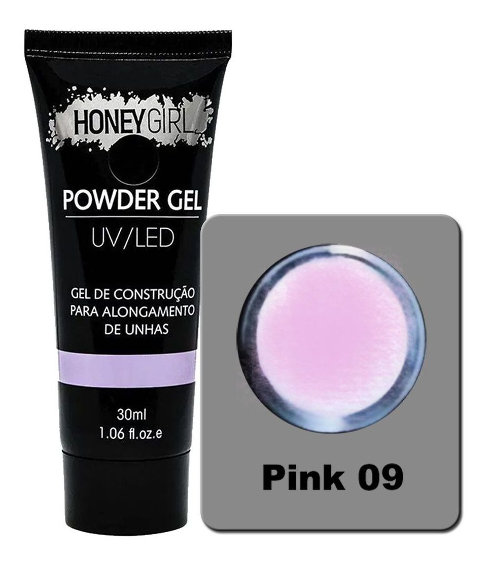 Polygel Honey Powder Gel Led Uv Alongamento Unhas Kit Com 2 R 72,00
