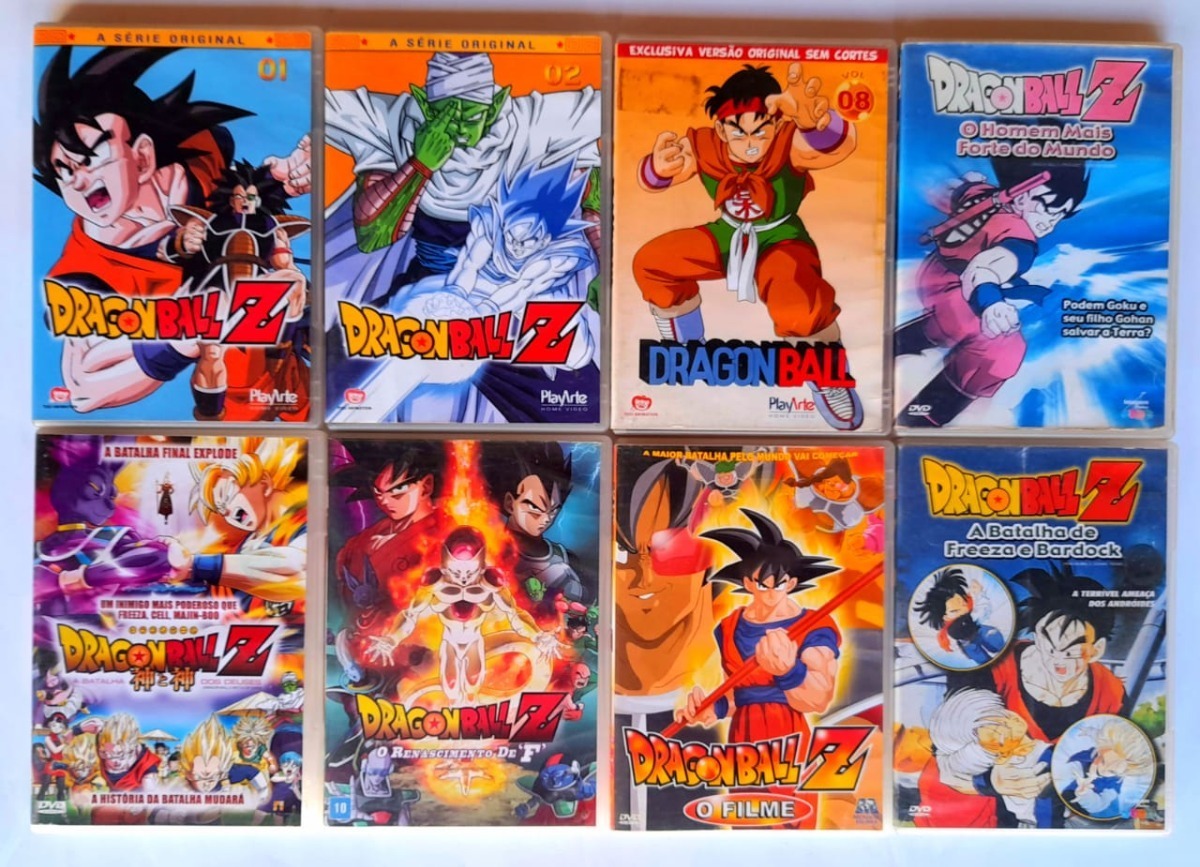 Dvd Coleção Dragonball Z Dvds Originais Parcelamento sem juros