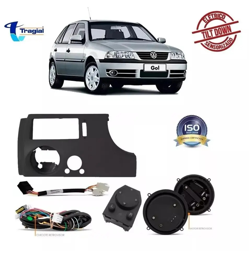 Kit Retrovisor Elétrico Gol Parati Saveiro G3 Tragial Origin Mercado