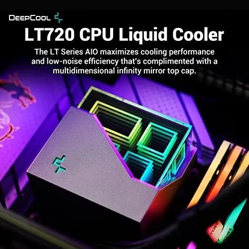 Water Cooling Deepcool Lt720 360mm Argb Amd Intel Lga 1700 en venta en