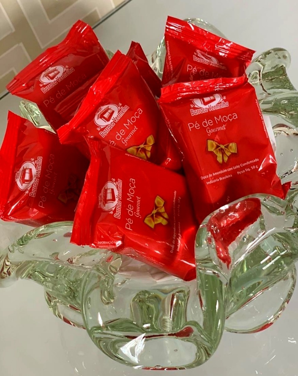 Caixa C/20un Pé De Moça Gourmet Barraca Vermelha Piranguinho Mercado