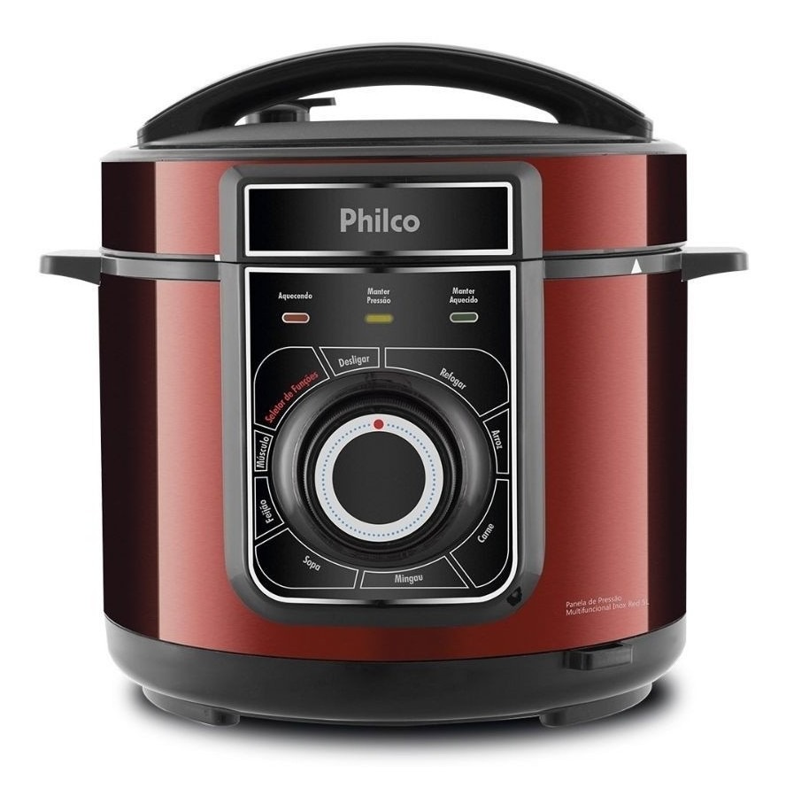Panela De Pressão Elétrica Philco 5 Litros Inox 900w Mercado Livre