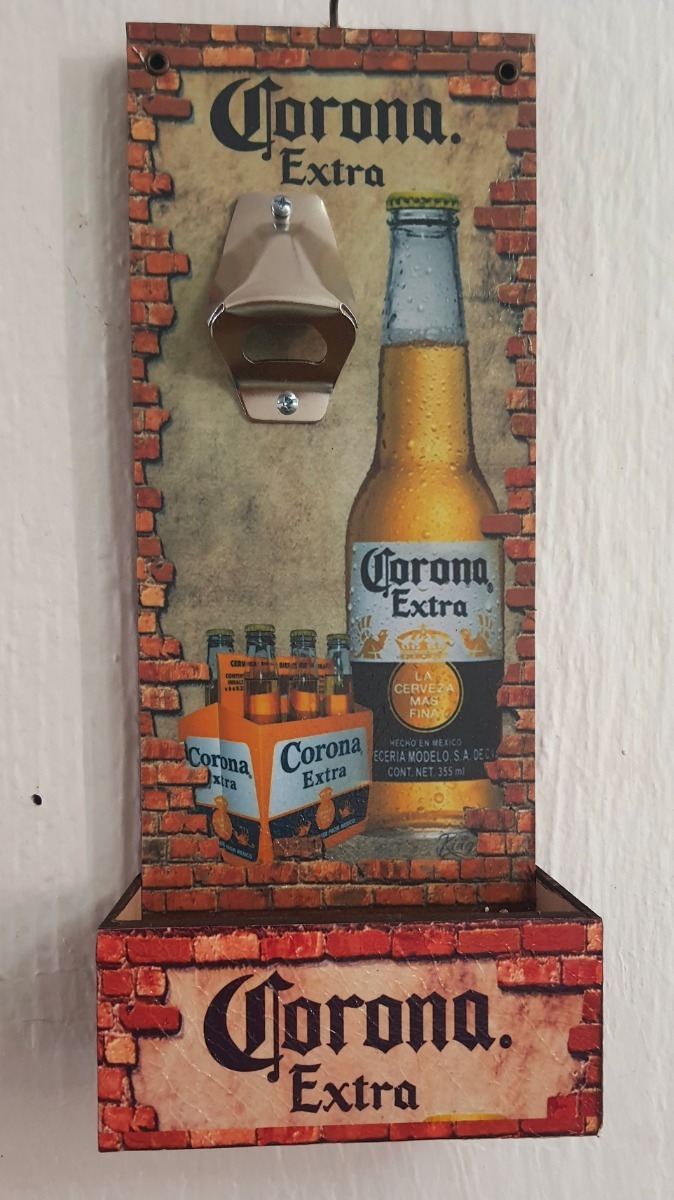 Cerveza Corona Destapador Cartel Bar Deposito Corcholatas 19 Envío gratis