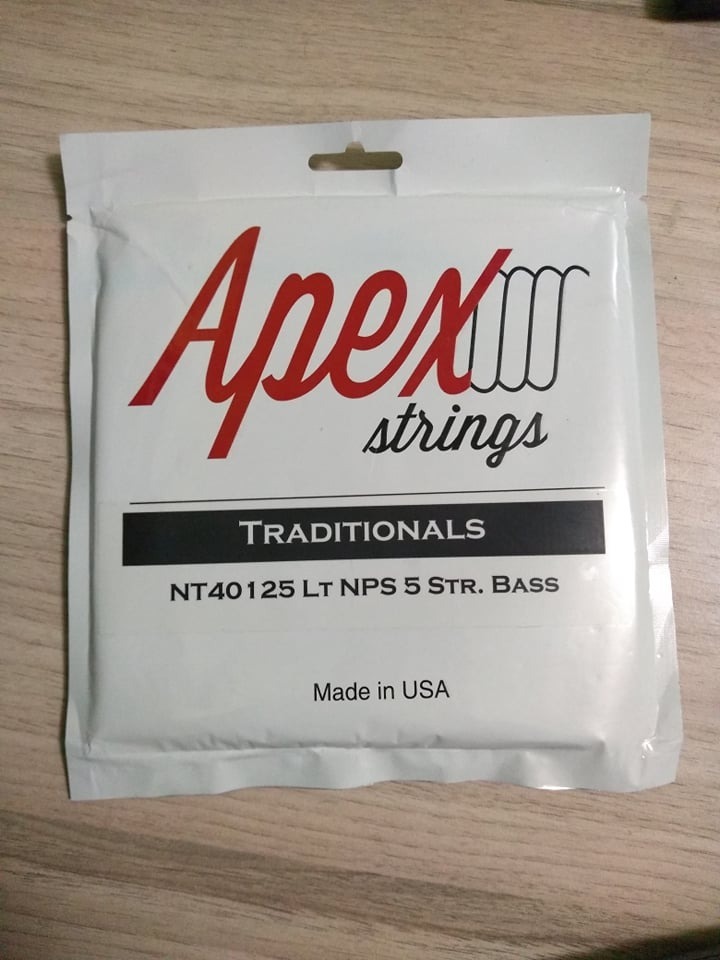 Cuerdas Para Bajo Apex Traditional 5 Set 40125 Mercado Libre