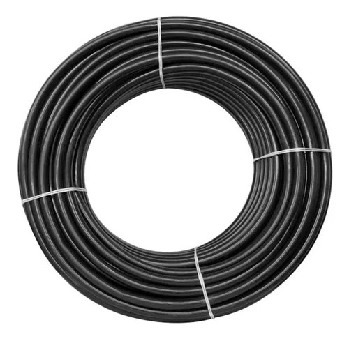 Rollo Caño Manguera Negra Riego Polietileno 1/2 K4 100 Mts | Trixi