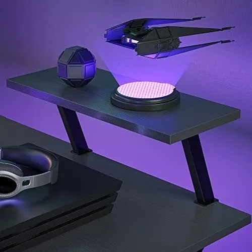 Escritorio Gamer En Forma De L Color Negro Con Cajonera en venta en