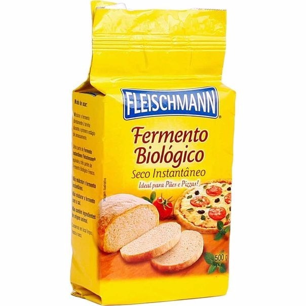 Fermento Biológico Seco Instantâneo Fleischmann 3 X 500g Mercado Livre