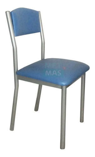 Silla De Caño Con Respaldo Tapizado - Venecia - Ideal Para Comedor O Cocina - Directo De Fabrica ! | Mercadolibre