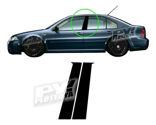Calcos Parantes Compatible Para Bora Vw Juego Completo Envío gratis