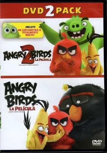 Angry Birds 1 Y 2 Boxset Peliculas Dvd | Envío Gratis