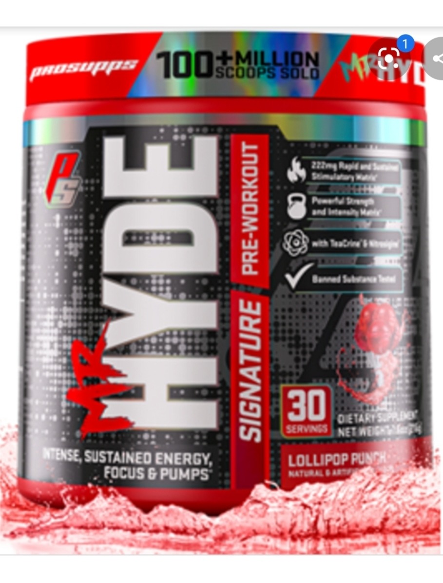 Mr Hyde Nitro X Pre Workout 30 Servicios Mercado Libre