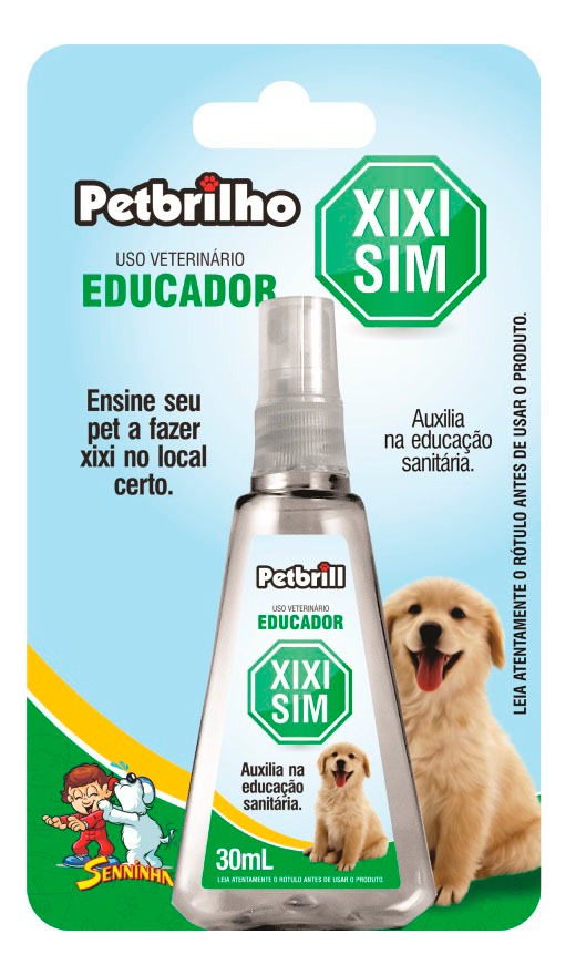 Educador SanitÃ¡rio Petbrilho Xixi Sim 30ml Mercado Livre