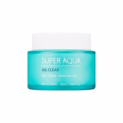 Creme/Gel Oil Clear Gel Cream Missha Super Aqua para todos os tipos de pele de 70mL MercadoLivre