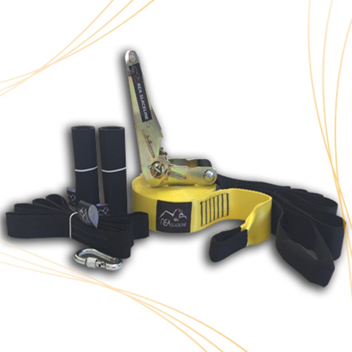 Slackline Profissional Kit Completo Original C/ Garantia Mercado