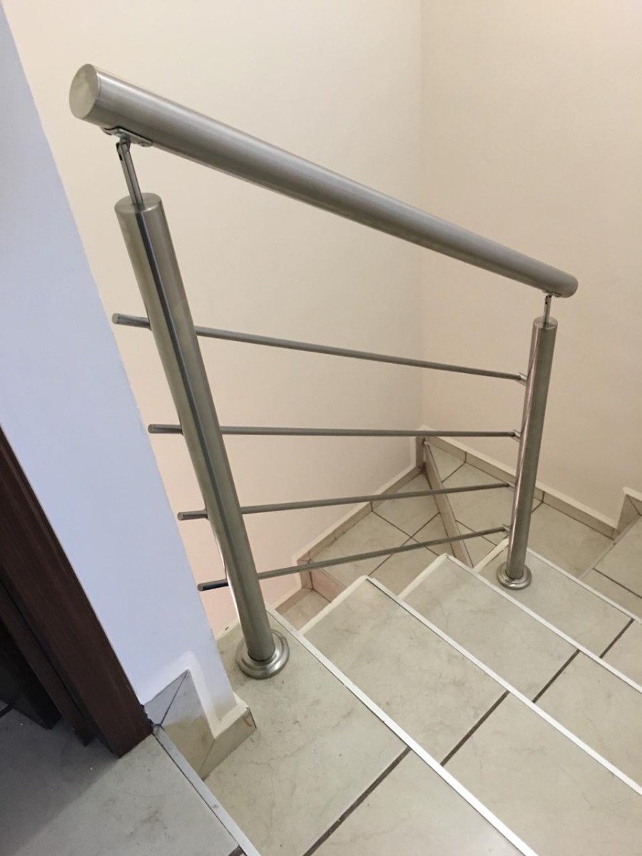 Barandal De Acero Inoxidable En Planta O Para Escalera MercadoLibre
