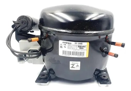 Compressor 1 3 Hp 220v R134 Embraco Ffi 12hbx Original Frete Grátis