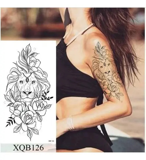 Tatuagem Temporaria De Leao | Mercadolivre 📦 547_x_501_jpg