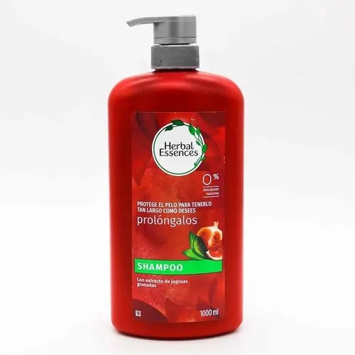 Shampoo Herbal Essences Prolongalos Extracto Granada 1000 Ml MercadoLibre