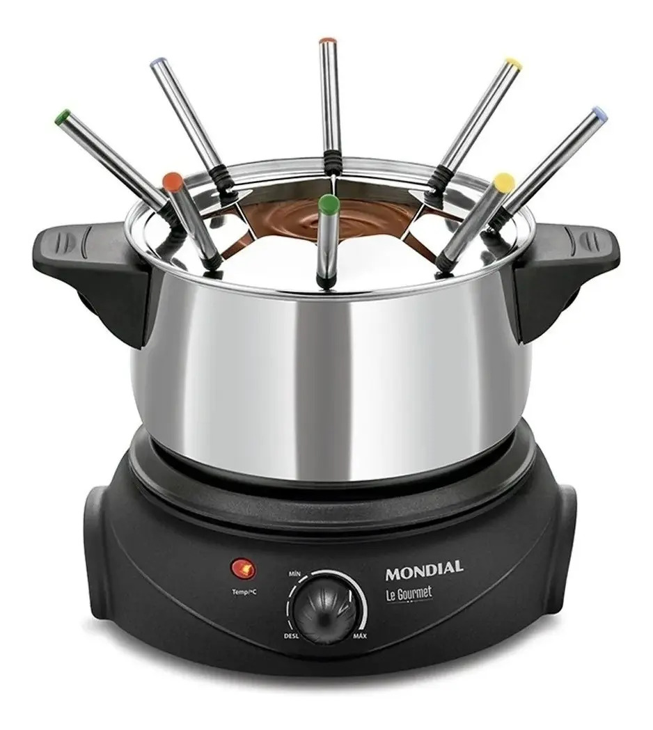 Panela Elétrica Fondue 1200w Le Gourmet Ii Mondial Fd02 220v Mercado