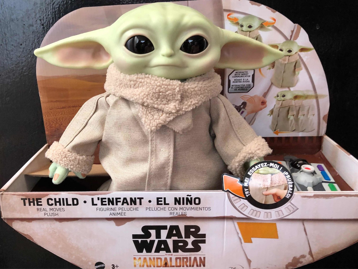 Baby Yoda Animatronic Control Remoto The Mandalorian Mattel Envío gratis