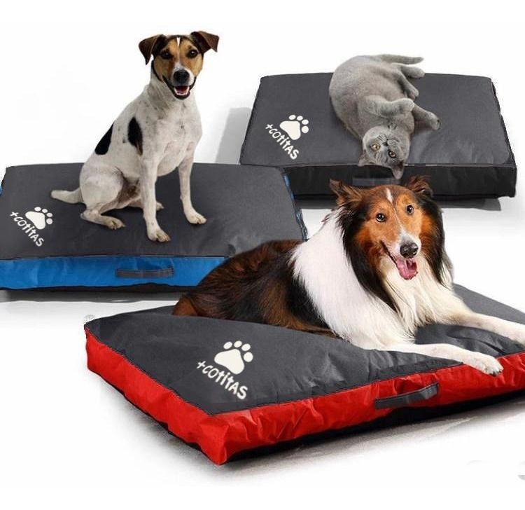 Colchon Cama Perros Grande Cachorros Mascotas Impermeable ! Mercado Libre