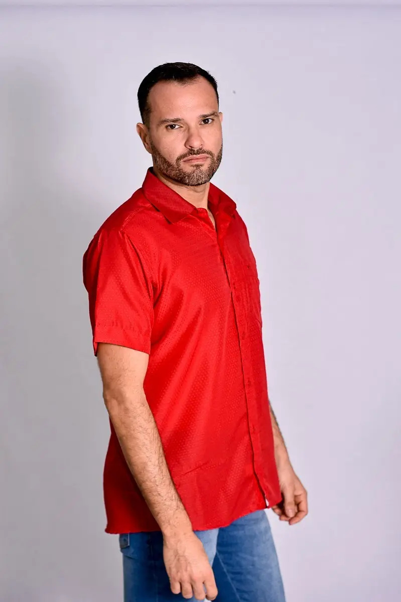 Camisa Social Walmisa Microfibra 1210 Walmisa Store