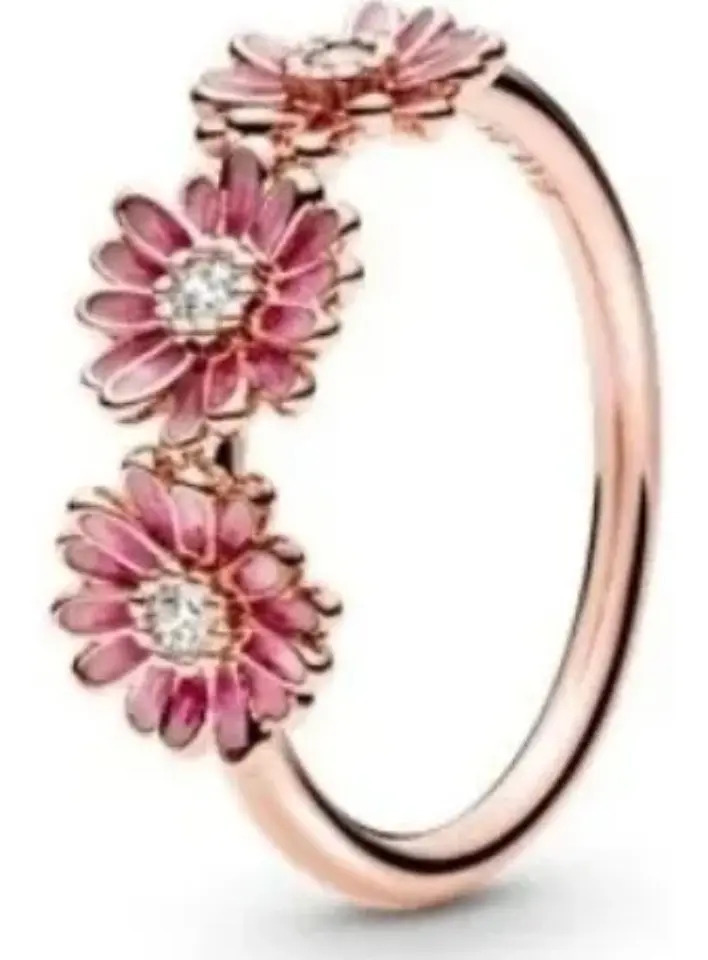 Anillo Pandora Trío Margaritas Mercado Libre