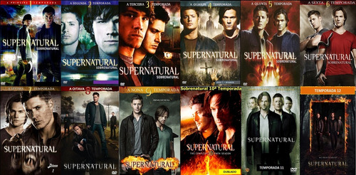 Série Sobrenatural 1,2,3,4,5,6,7, 8, 9, 10, 11 E 12 Dubladas R 174