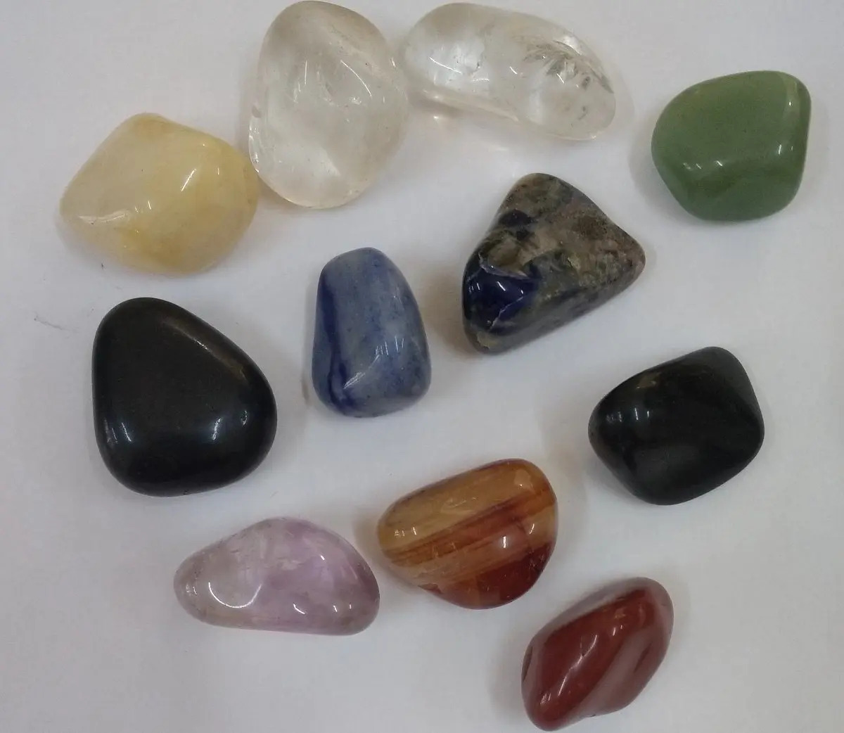 Kit 11 Pedras Alinhamento Chakras Pedras Quentes Massagem Mercado Livre
