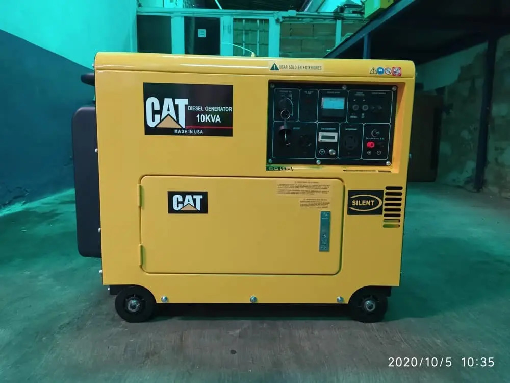 Planta Electrica Cat De 10 Kva Insonorizada Diesel Gasoil Mercado Libre