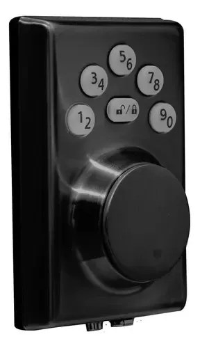 Fechadura digital Kwikset 92640-019 cor preto fosco | MercadoLivre