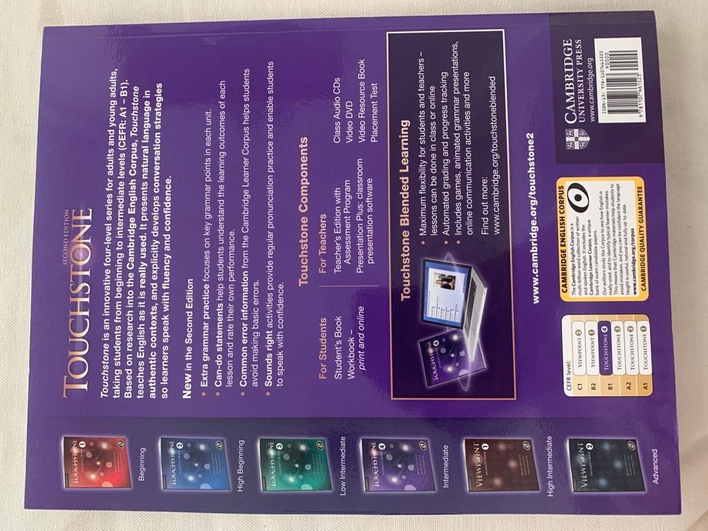 Touchstone 2nd Edition Full Contact 4. Cambridge. Mercado Libre