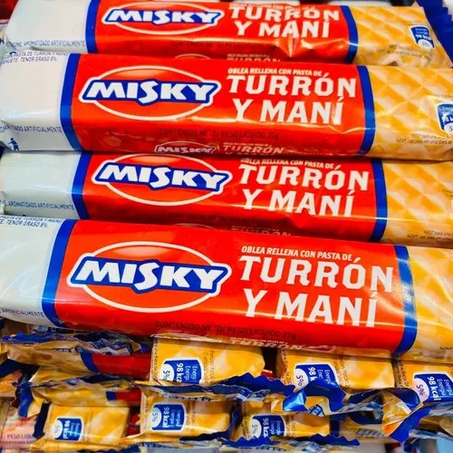 Turron Misky Promo X 50un Muy Barata La Golosineria