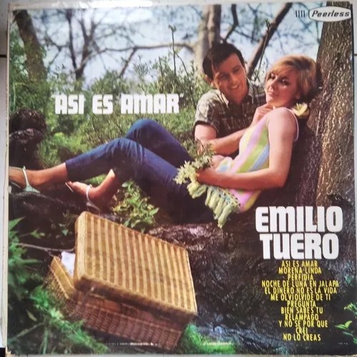 Emilio Tuero Así Es Amar Disco Lp MercadoLibre
