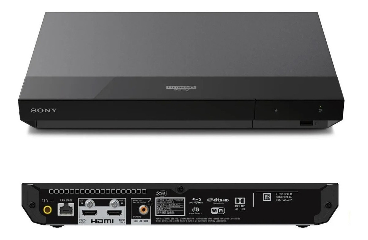 Reproductor De Bluray 4k Ultra Hd Ubpx700 Highresolution Meses sin