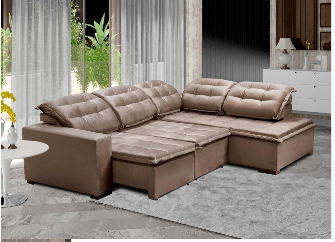 Sofá Canto Retrátil Reclinável 2,80 X 2,00 Mercado Livre