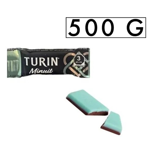 Turin Chocolate Semi Amargo / Menta 500 G Marca Turin Meses sin interés