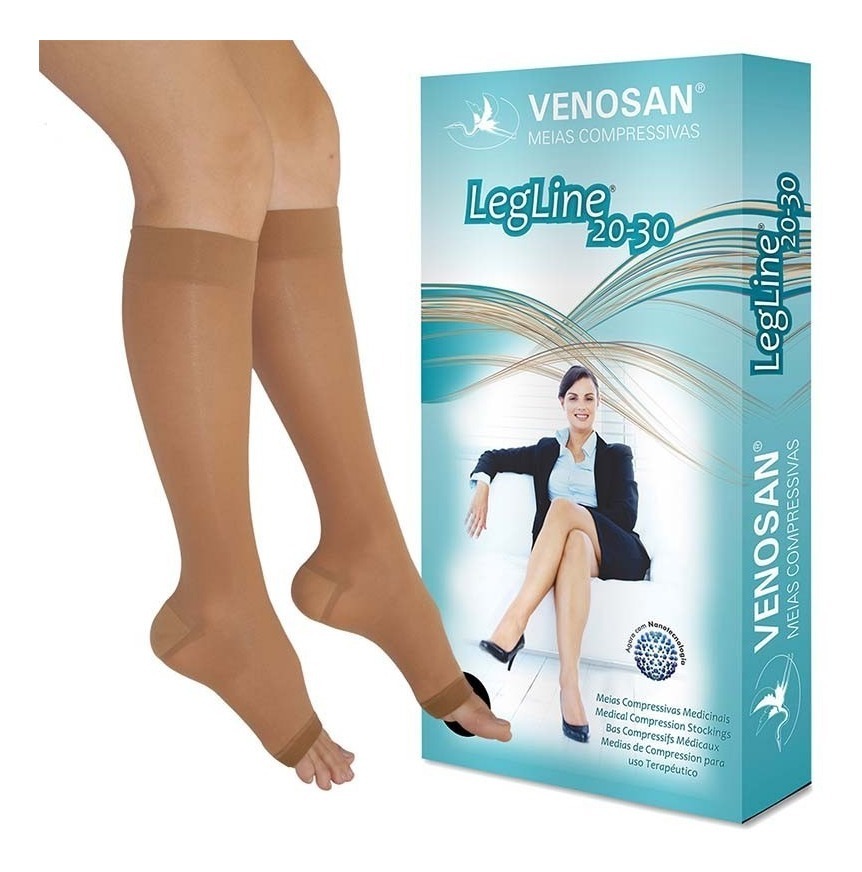 Meia Venosan 2030 Mmhg Ad Panturrilha Legline (m