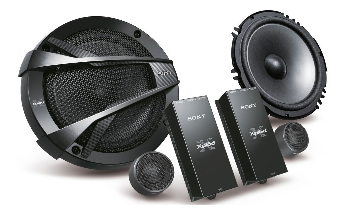 Set De Medios Sony Xplod Xsxb1621c 6.5' 350w Meses sin intereses
