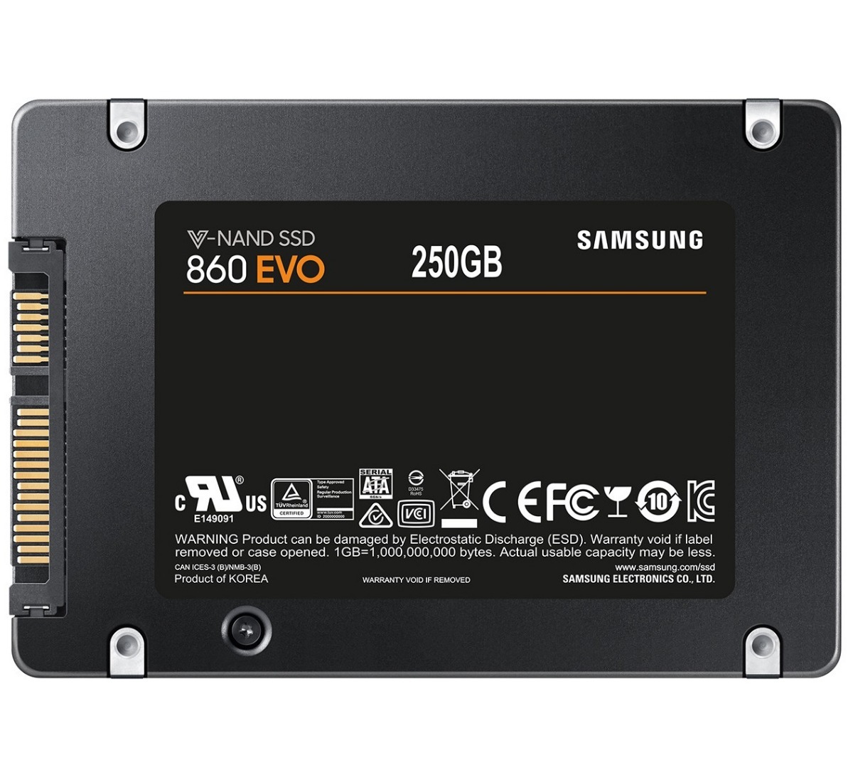 Disco Duro Solido Ssd Samsung Evo 250gb Sata 2.5 Laptop O Pc Mercado