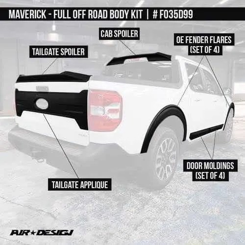 Body Kit Ford Maverick 20212023 Original Meses sin intereses