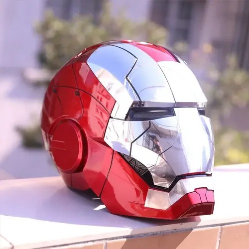 Iron Man Casco Electronico Mark V Con Control Comandos Voz