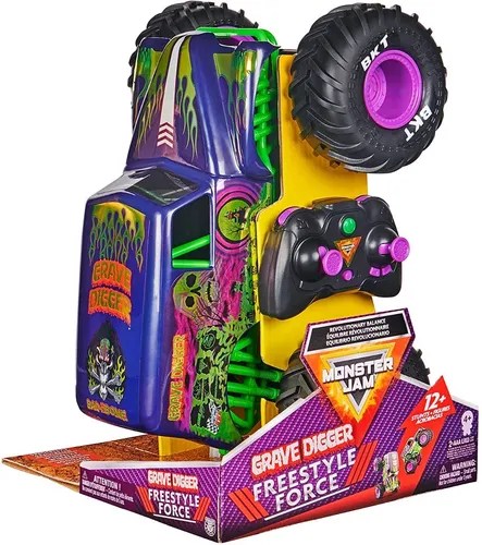 Monster Jam Grave Digger Freestyle Force Control Remoto
