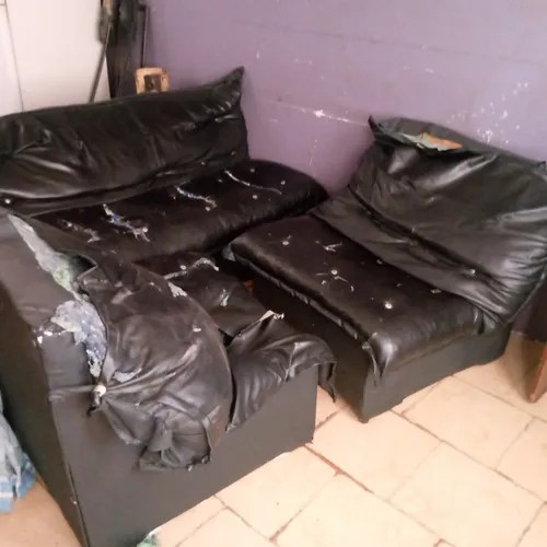 Muebles De Cuero Para Reparar En Oferta Aproveche MercadoLibre