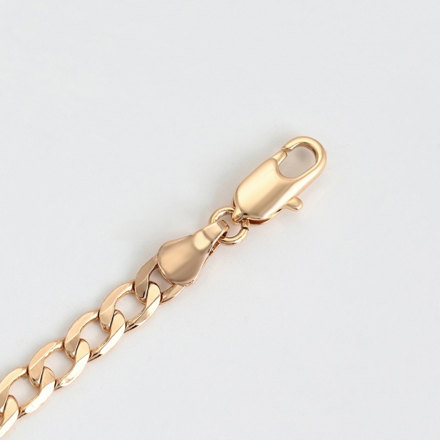 Fina Cadena Ingles Oro 18k Lam 45 Cm Con Estuche Meses sin intereses