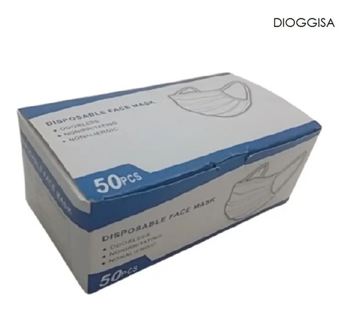 Barbijo Tipo Quirurgico Elastico Por Mayor Caja X50 V.crespo | Mercadolibre