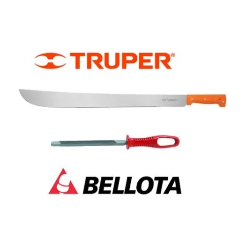 Machete 22 PuLG Truper Mas Lima Bellota 8 PuLG MercadoLibre